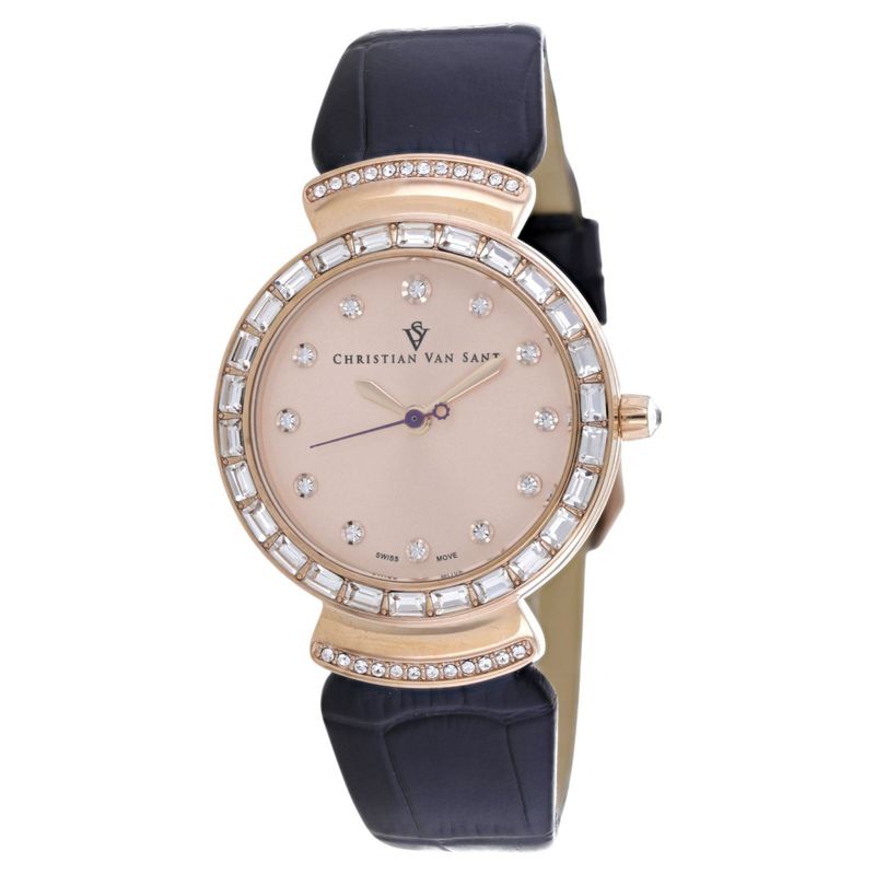 Christian Van Sant Women's Nova Rose Gold Dial Watch - Cv2944